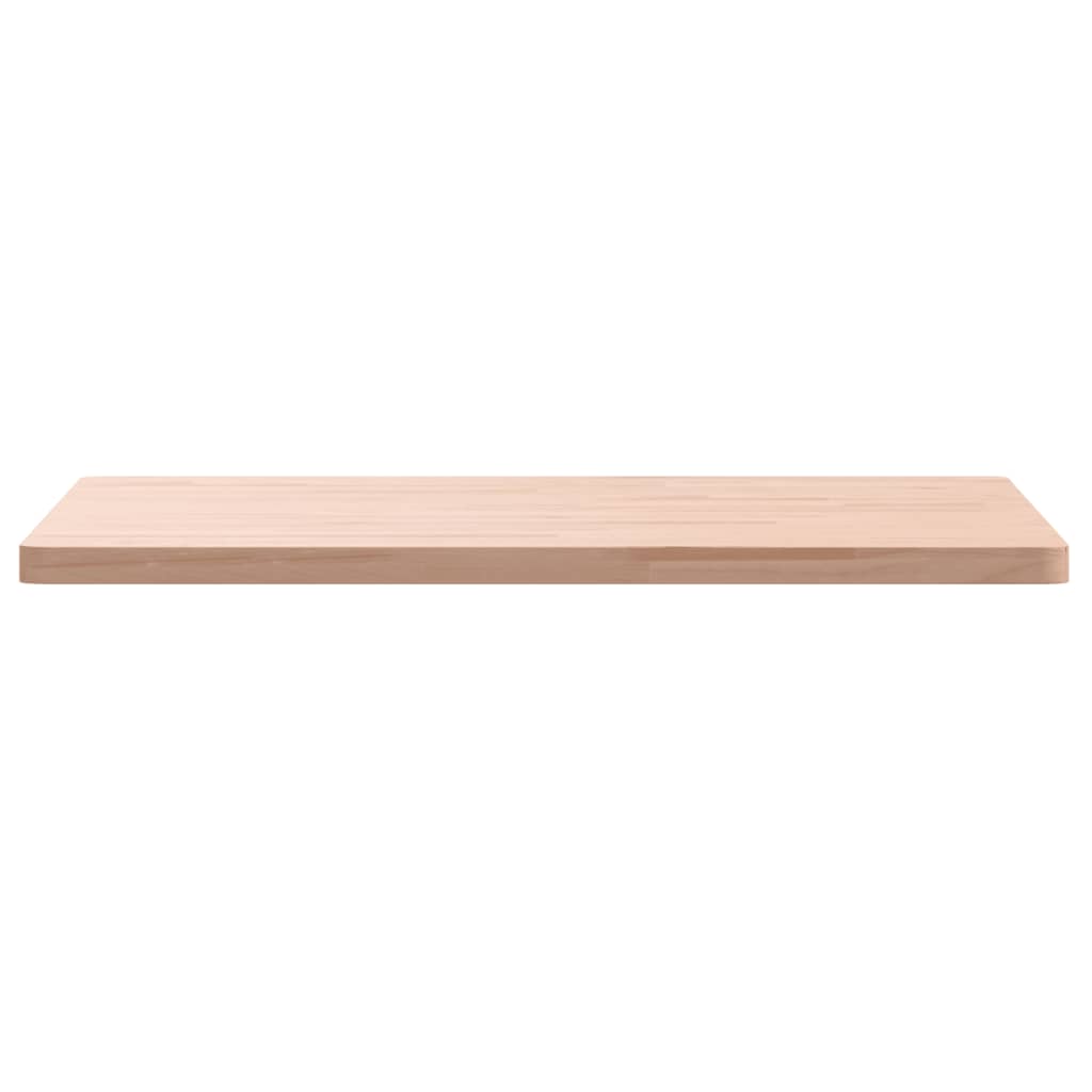 vidaXL Table Top 70x70x2.5 cm Square Solid Wood Beech 4