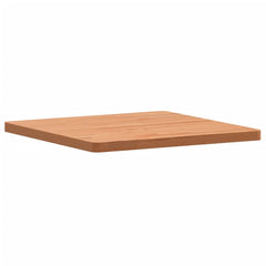 vidaXL Table Top 50x50x2.5 cm Square Solid Wood Beech 4
