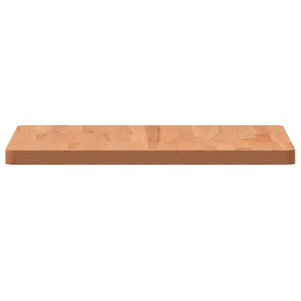 vidaXL Table Top 50x50x2.5 cm Square Solid Wood Beech 5