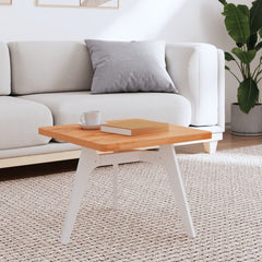 vidaXL Table Top 50x50x2.5 cm Square Solid Wood Beech 1