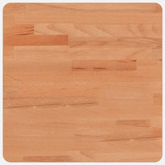 vidaXL Table Top 40x40x4 cm Square Solid Wood Beech 2