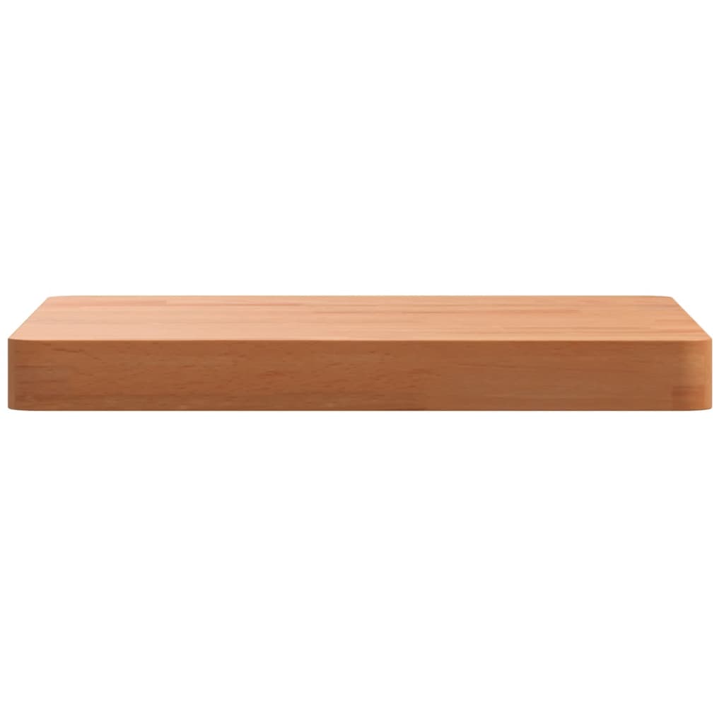 vidaXL Table Top 40x40x4 cm Square Solid Wood Beech 3