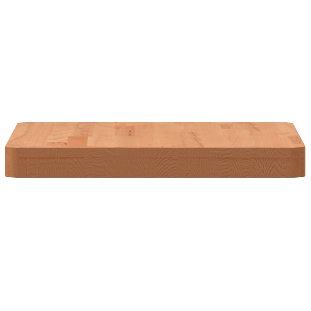 vidaXL Table Top 40x40x4 cm Square Solid Wood Beech 5