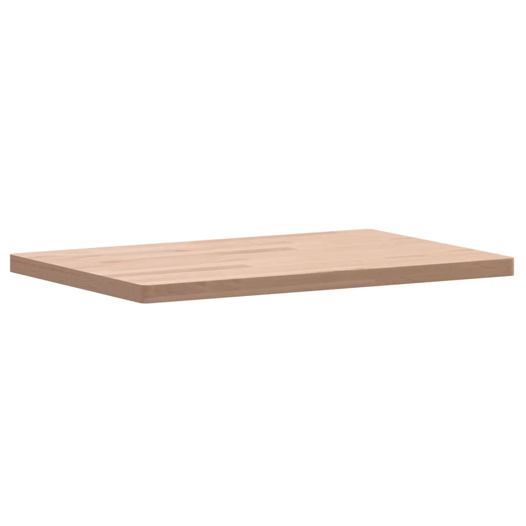 vidaXL Bathroom Countertop 60x40x2.5 cm Solid Wood Beech 3