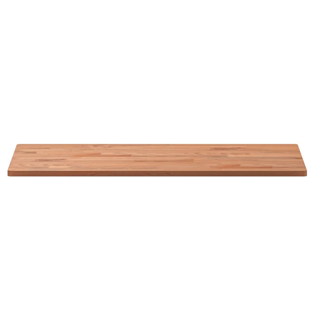 vidaXL Bathroom Countertop 80x40x1.5 cm Solid Wood Beech 4