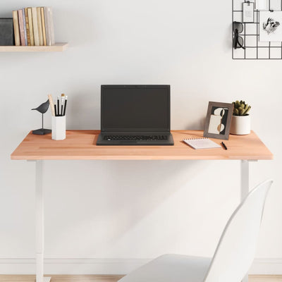 Desk Top 100x50x1.5 cm Solid Wood Beech