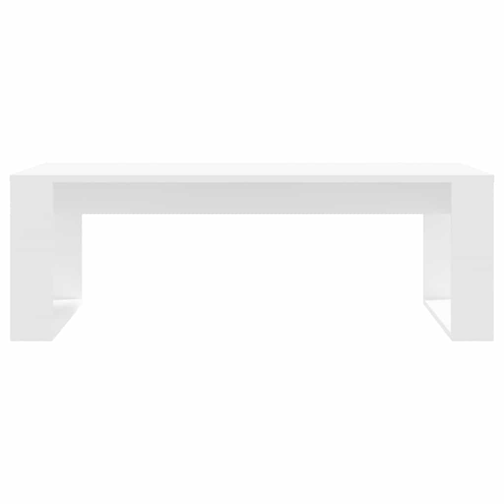 vidaXL Coffee Table | White | Engineered wood | Medium | Modern | Coffee Table 4
