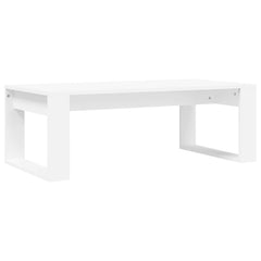 vidaXL Coffee Table | White | Engineered wood | Medium | Modern | Coffee Table 6