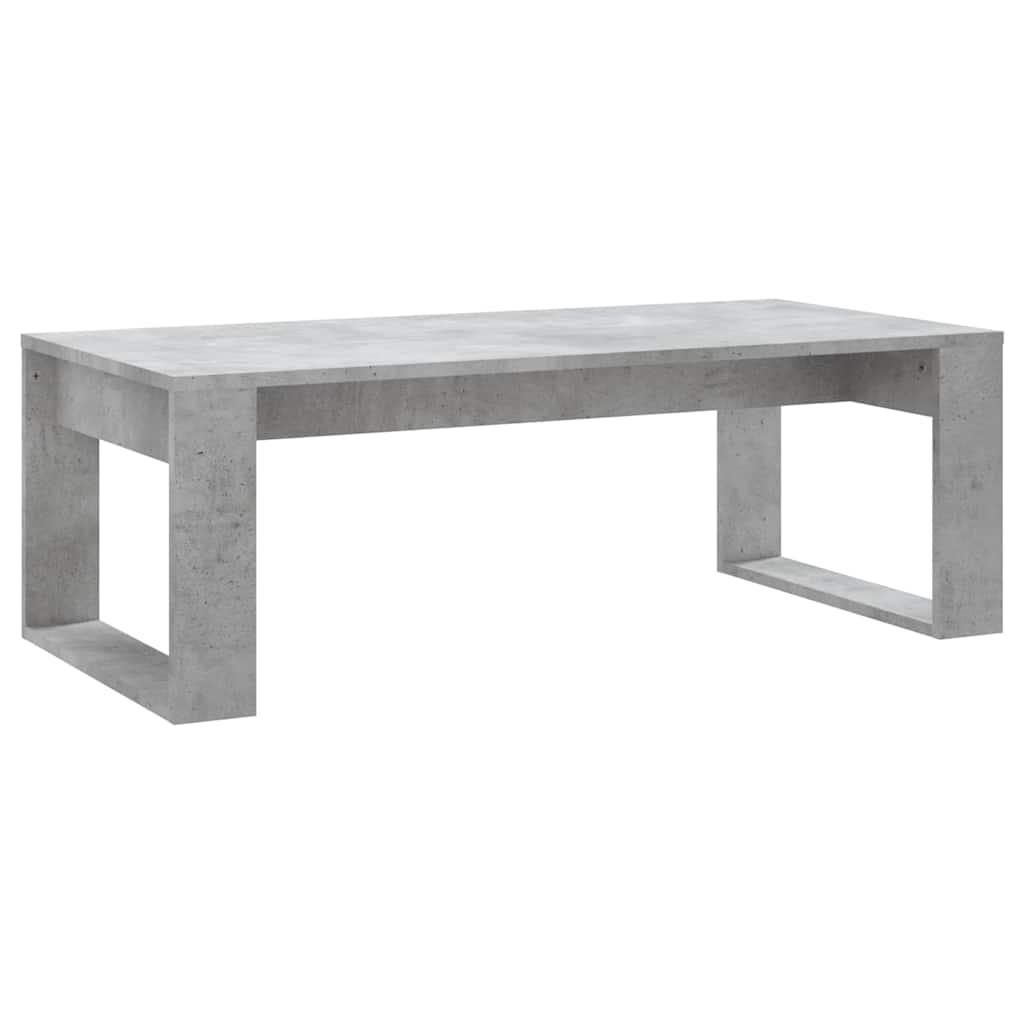 vidaXL Coffee Table | Concrete grey | Engineered wood | Medium | Durable 2