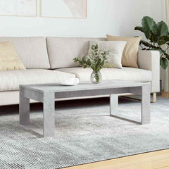 vidaXL Coffee Table | Concrete grey | Engineered wood | Medium | Durable 1