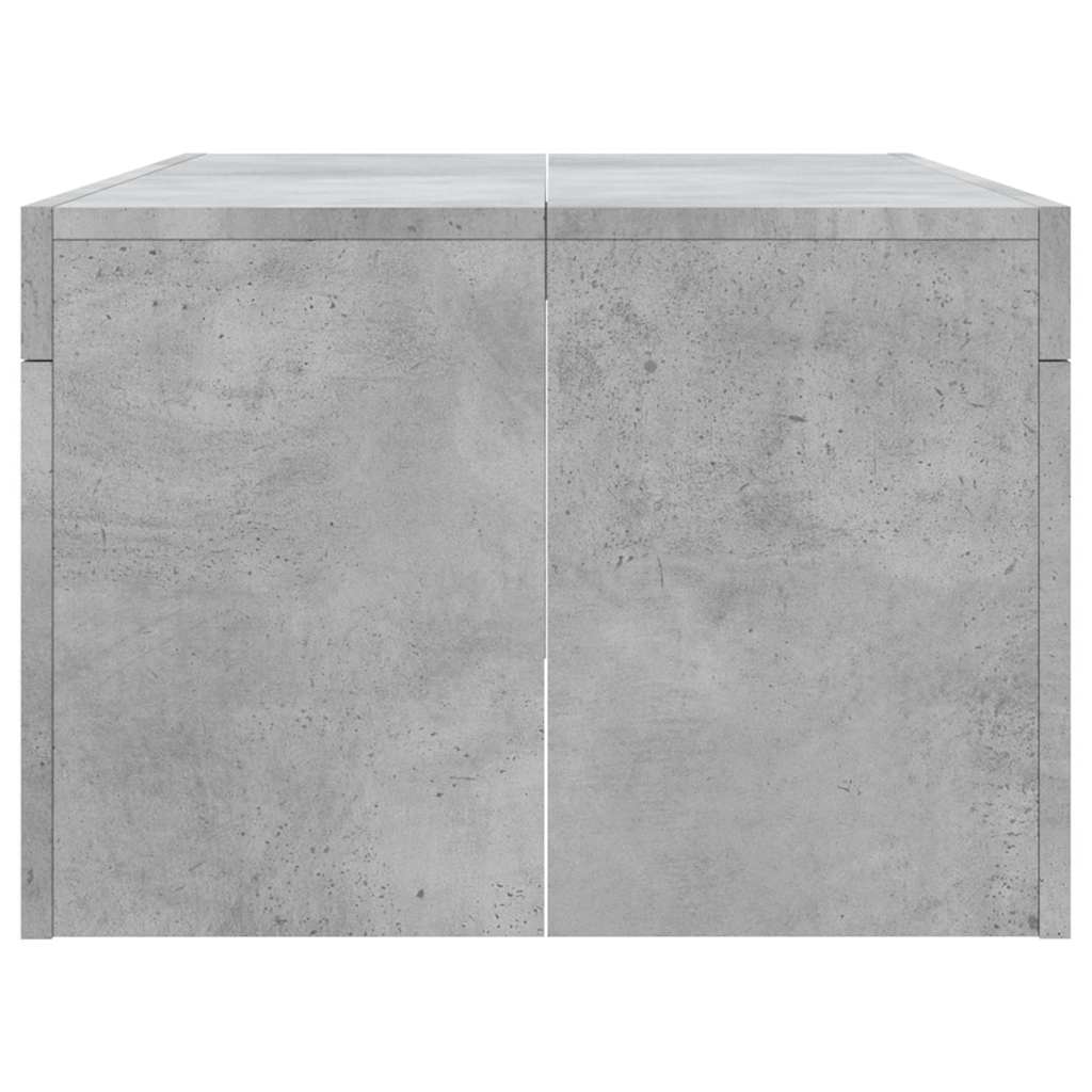 vidaXL Coffee Table | Concrete Grey | Engineered Wood | Medium 5