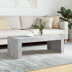 vidaXL Coffee Table | Concrete Grey | Engineered Wood | Medium 1