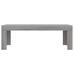 vidaXL Coffee Table | Grey sonoma | Engineered wood | 102x50x36 cm | Modern 4