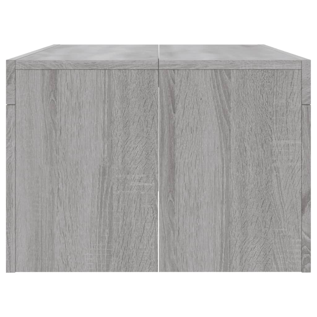 vidaXL Coffee Table | Grey sonoma | Engineered wood | 102x50x36 cm | Modern 5