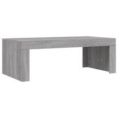 vidaXL Coffee Table | Grey sonoma | Engineered wood | 102x50x36 cm | Modern 6