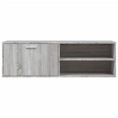 vidaXL TV Cabinet Grey Sonoma 120x34x37 cm Engineered Wood 4