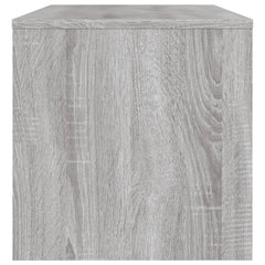 vidaXL TV Cabinet Grey Sonoma 120x34x37 cm Engineered Wood 5