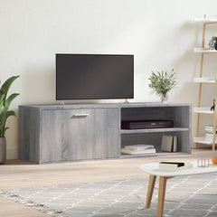 vidaXL TV Cabinet Grey Sonoma 120x34x37 cm Engineered Wood 1