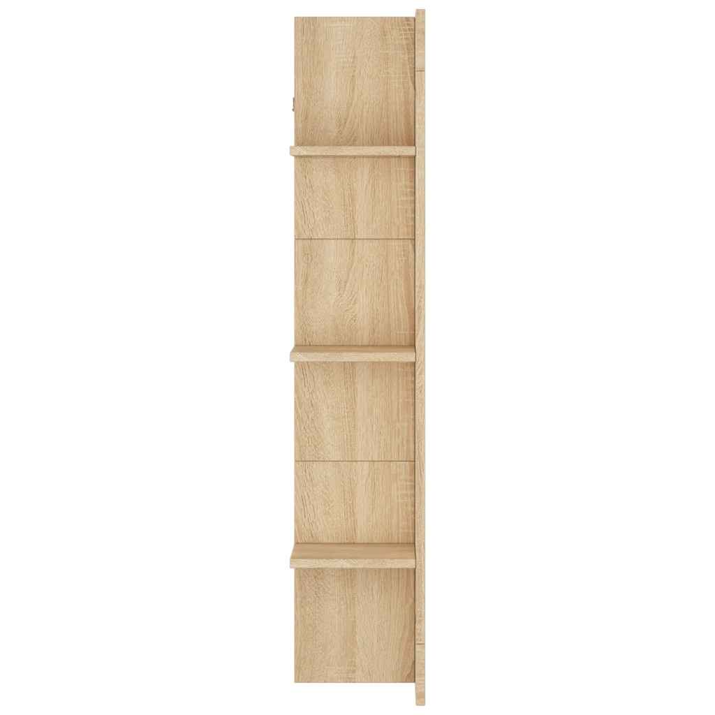 TV Cabinet 152x22x113 cm Engineered Wood Sonoma oak