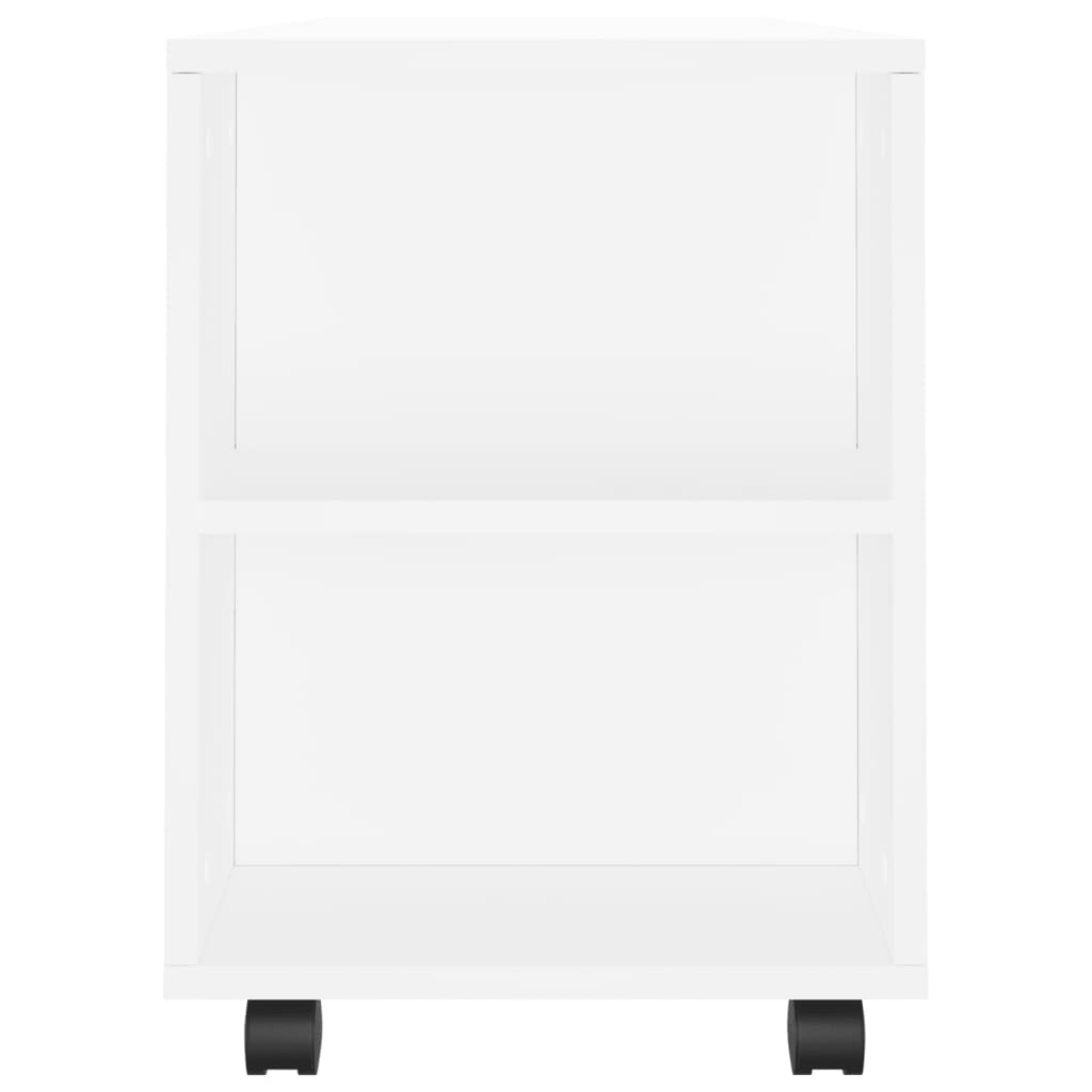 TV Cabinet 102x34,5x43 cm Engineered Wood White