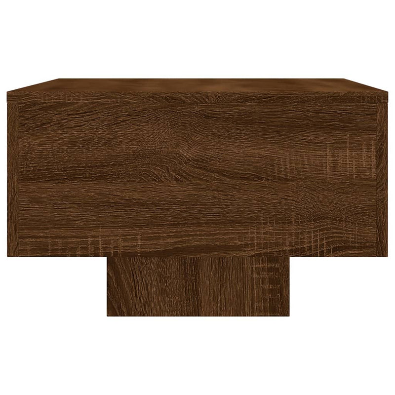 Coffee Table Brown Oak 100x49.5x31 cm Engineered Wood