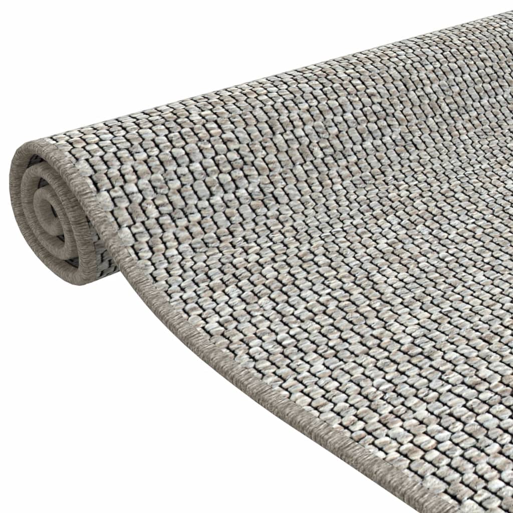 vidaXL Carpet Runner Sisal Look Platina 50x150 cm 5