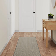 vidaXL Carpet Runner Sisal Look Platina 50x150 cm 1