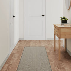 vidaXL Carpet Runner Sisal Look Platina 50x200 cm 1