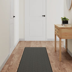 vidaXL Carpet Runner Sisal Look Anthracite 50x150 cm 1