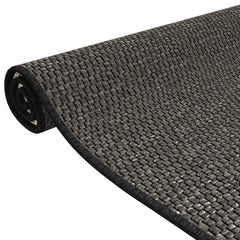 vidaXL Carpet Runner Sisal Look Anthracite 80x150 cm 5