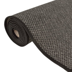 vidaXL Carpet Runner Sisal Look Anthracite 80x250 cm 5