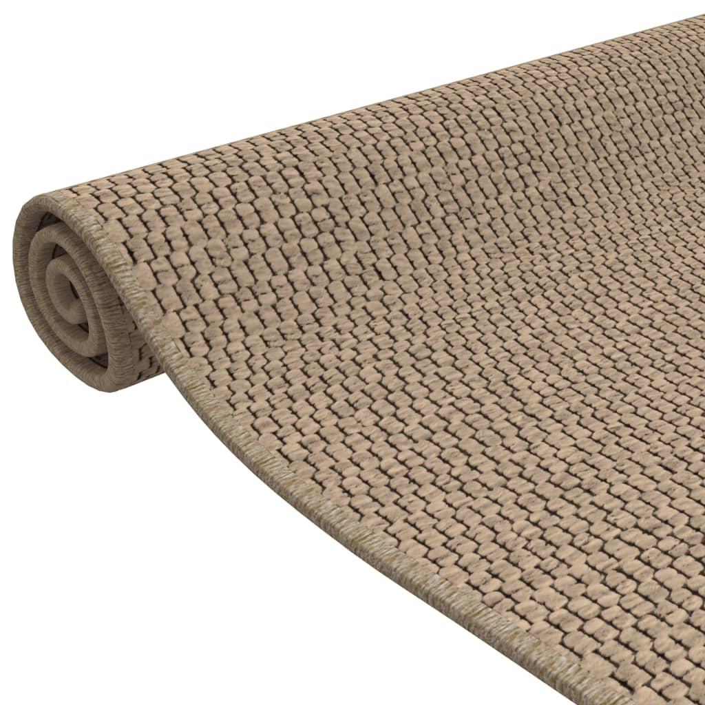 vidaXL Carpet Runner Sisal Look Sand 50x150 cm 5