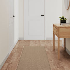 vidaXL Carpet Runner Sisal Look Sand 50x150 cm 1
