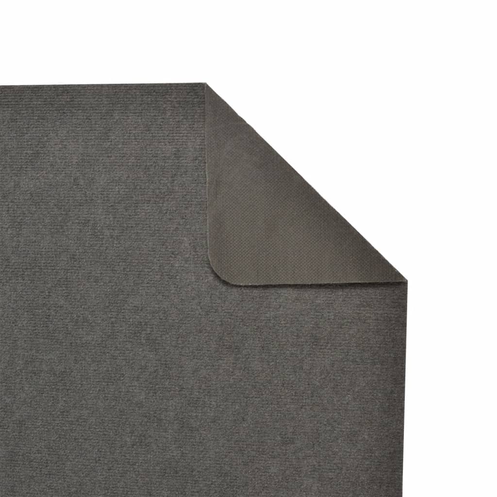 vidaXL Carpet Runner Anthracite 100x180 cm 4