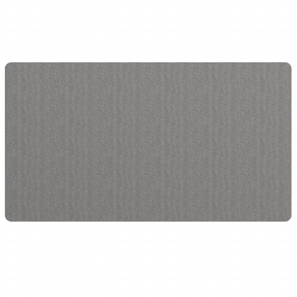 vidaXL Carpet Runner Grey 100x180 cm 3