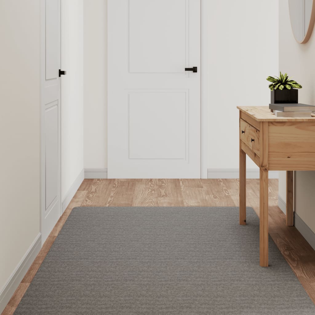 vidaXL Carpet Runner Grey 100x180 cm 1