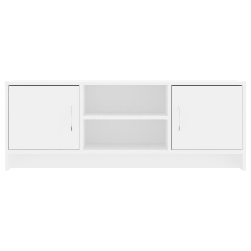 vidaXL TV Cabinet White 102x30x37.5 cm Engineered Wood 5