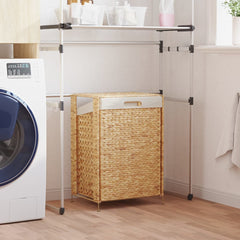 vidaXL Laundry Basket 44x34x64 cm Water Hyacinth 1