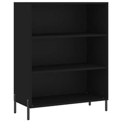 vidaXL Highboard Black 69,5x32,5x180 cm Engineered Wood 3