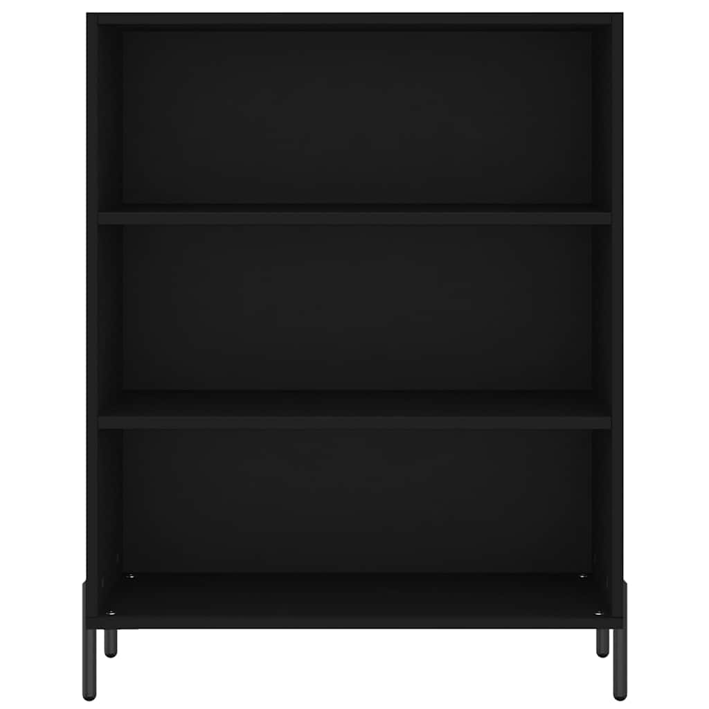 vidaXL Highboard Black 69,5x32,5x180 cm Engineered Wood 4