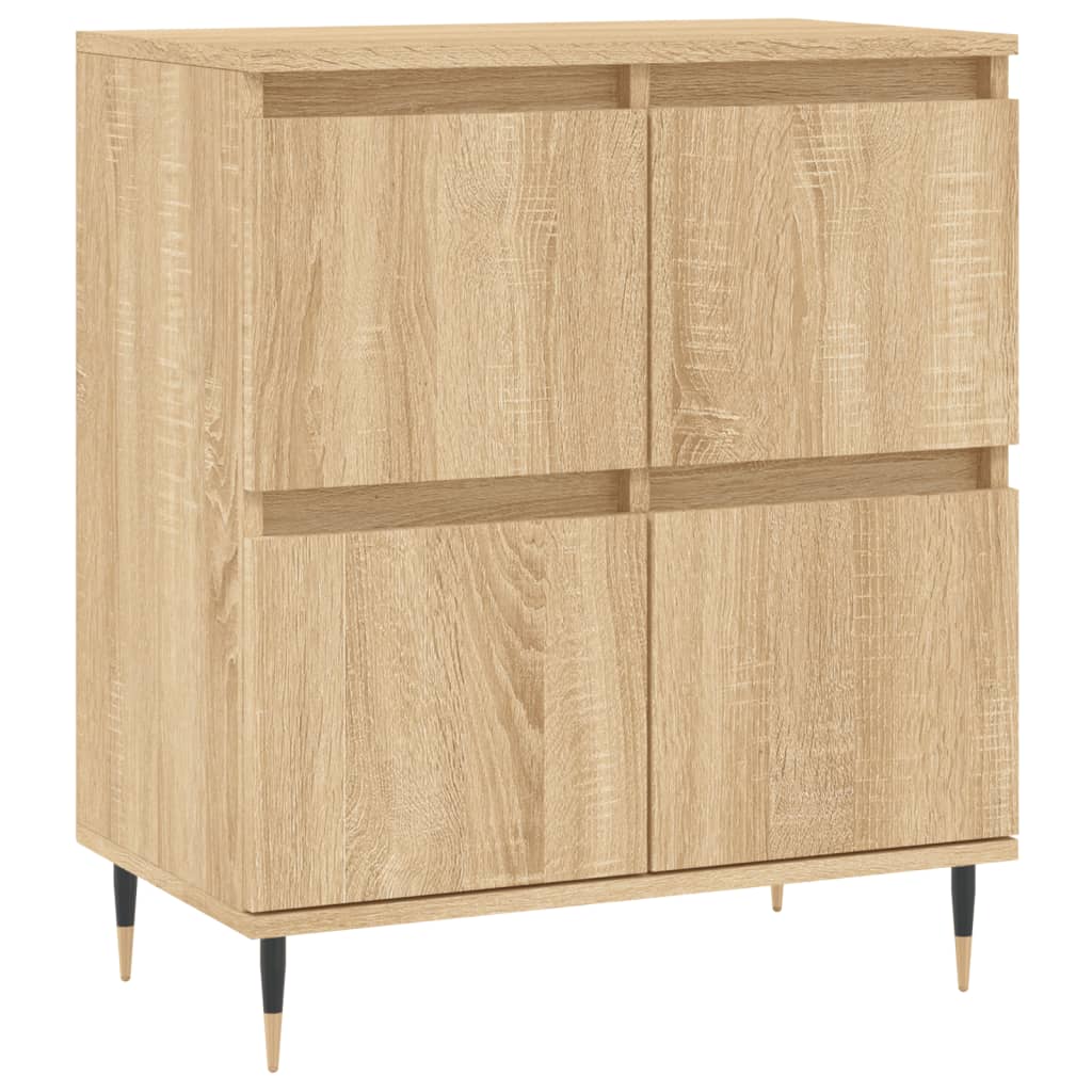 Sideboards Engineered Wood 2 pcs Sonoma oak