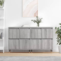 Sideboards Engineered Wood 2 pcs Grey sonoma