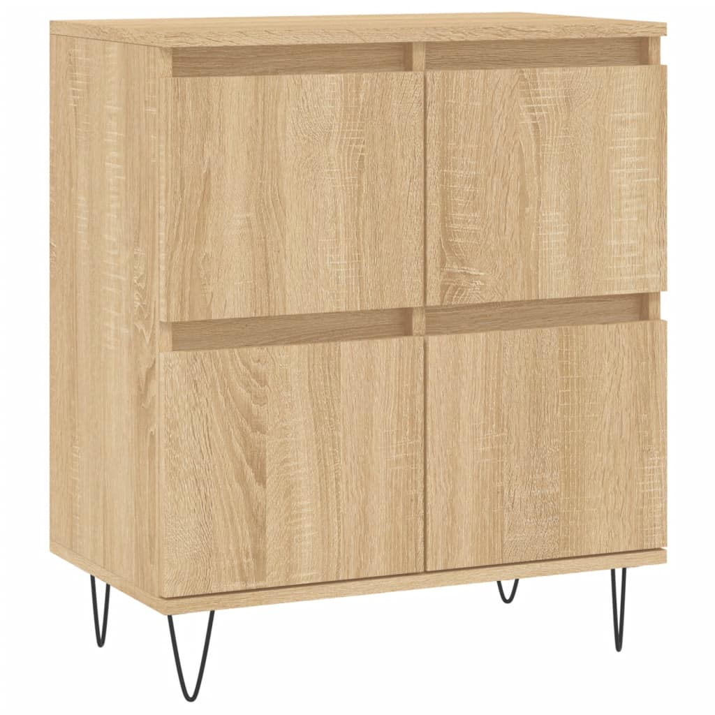 Sideboards Engineered Wood 2 pcs Sonoma oak