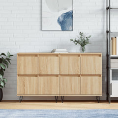 Sideboards Engineered Wood 2 pcs Sonoma oak