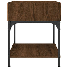 vidaXL Bedside Tables 2 pcs Brown Oak 40x41x50 cm Engineered Wood 6