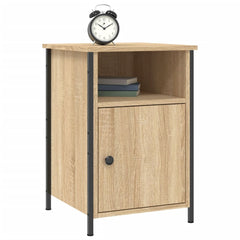 vidaXL Bedside Cabinet Sonoma Oak 40x42x60 cm Engineered Wood 3