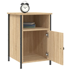 vidaXL Bedside Cabinet Sonoma Oak 40x42x60 cm Engineered Wood 4