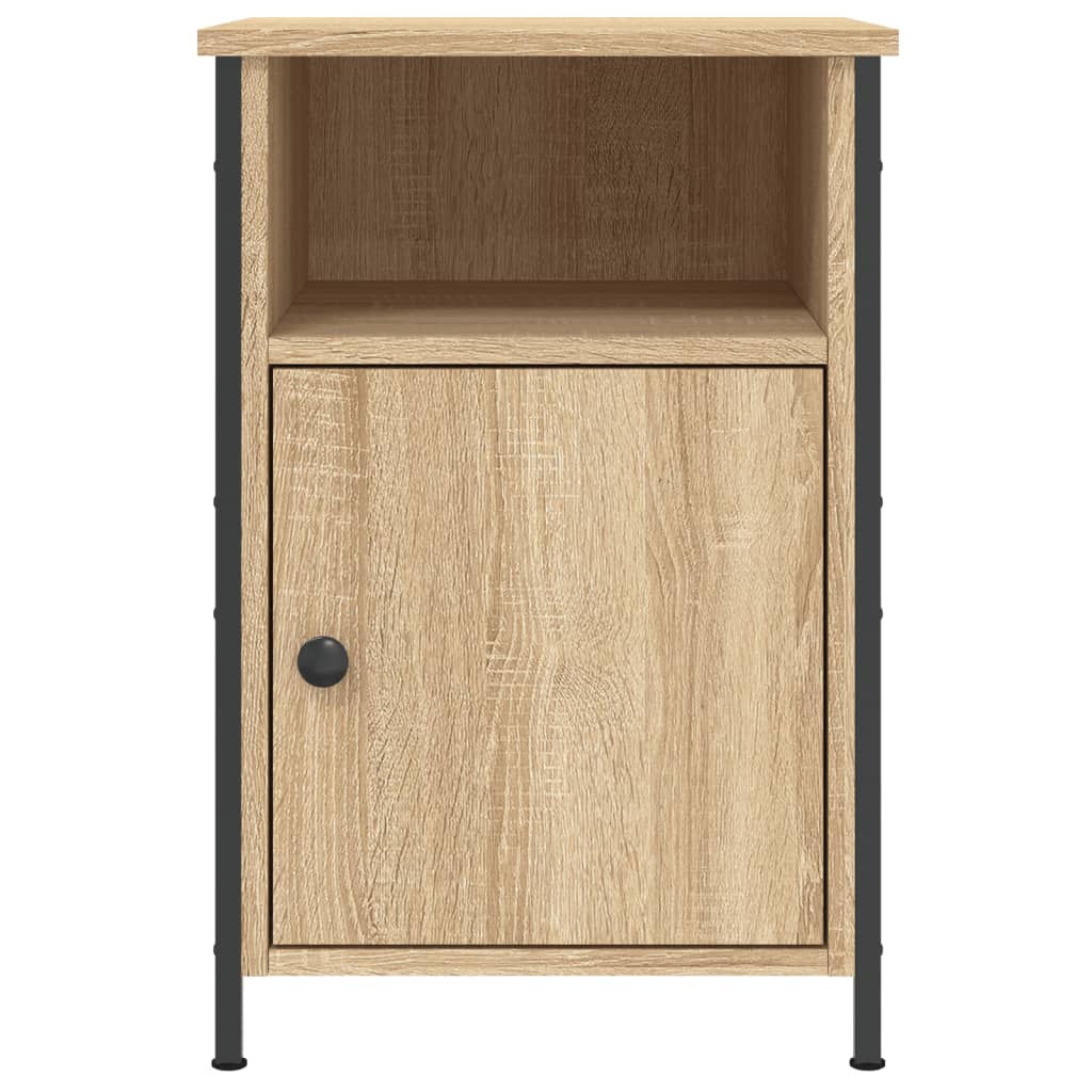 vidaXL Bedside Cabinet Sonoma Oak 40x42x60 cm Engineered Wood 5