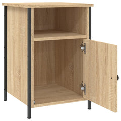 vidaXL Bedside Cabinet Sonoma Oak 40x42x60 cm Engineered Wood 6