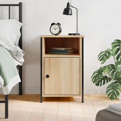 vidaXL Bedside Cabinet Sonoma Oak 40x42x60 cm Engineered Wood 1